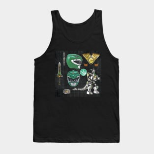 Green Power Weapons Tank Top